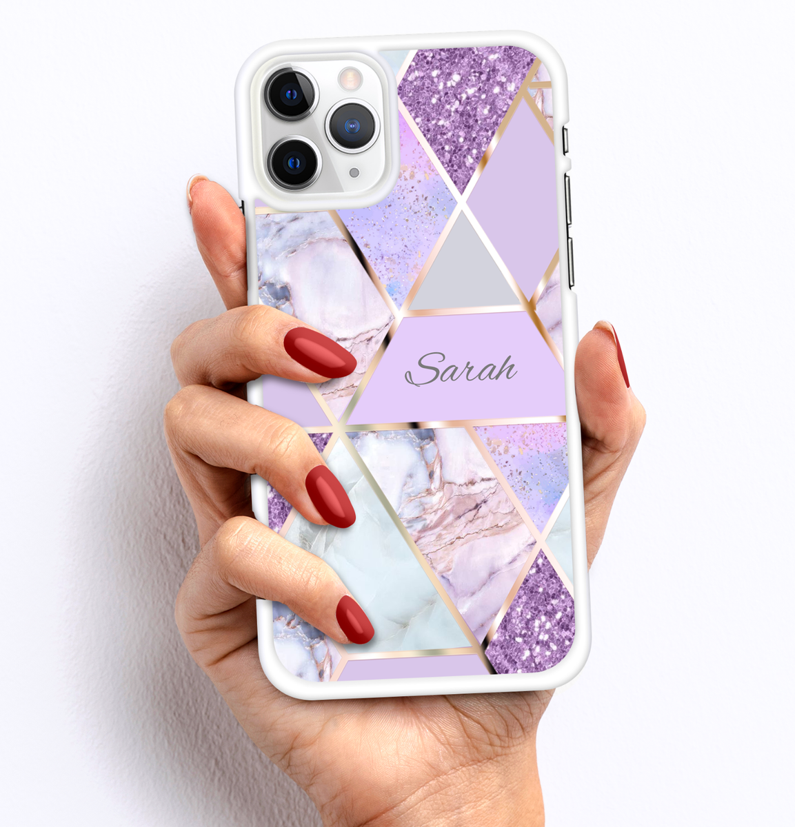 Custodia Per Telefono In Marmo Nero Con Finitura In Marmo E - Foto 4