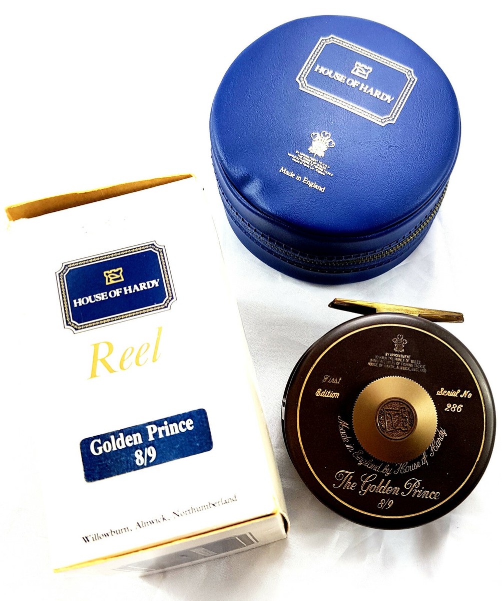 HARDY ゴールデンプリンス 7/8フライリール HardyGoldenPrinceFlyReel-