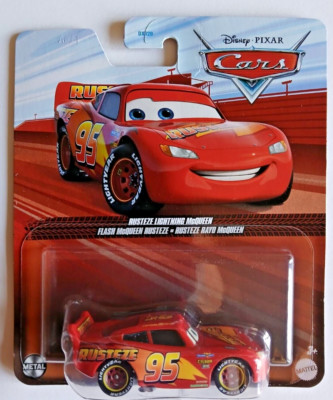 Disney Pixar Cars - Rusteze Lightning Mcqueen - Mattel [#HW9]