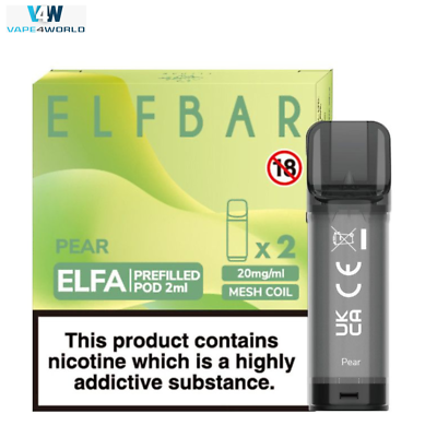 Elf Bar Elfa Pod Prefilled Pods 2ml 20mg E Liquid MTL - 600Puffs 50/50  VG/PG - | eBay UK