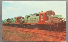 APACHE RY LOCOMOTIVES 700,800,900 READY FOR DELIVERY CHROME COLOR POSTCARD NEW