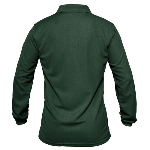 Camisas polo ateléticas de manga larga y corta para hombre de secado rápido equipo activo informal Top - Imagen 99 de 162