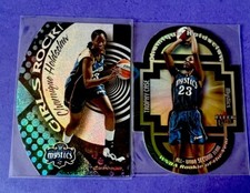 Chamique Holdsclaw 2000 Fleer SSP Insert Cards - Girls Rock & Trophy Case ROY