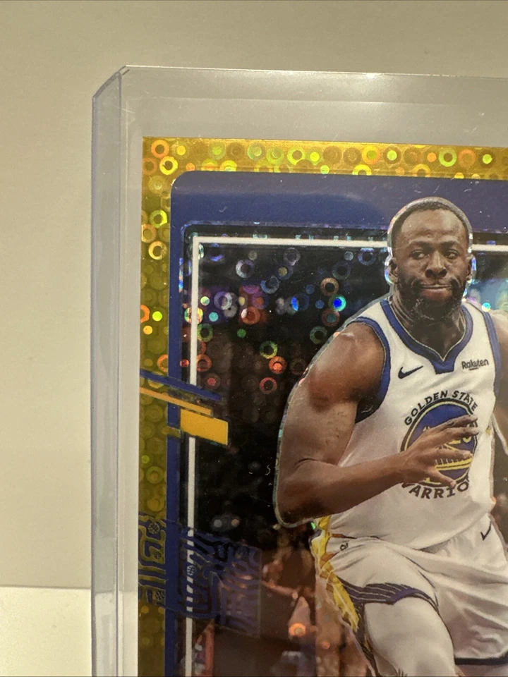 2023-24 Panini Donruss Optic Draymond Green Gold Disco Prizm 1/10 Foto 3 de 4