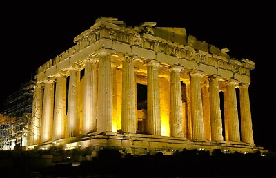 Acropolis of Athens   Athens, Greece POSTER 24 X 36 Inches Nice!