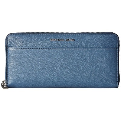 michael kors denim blue wallet