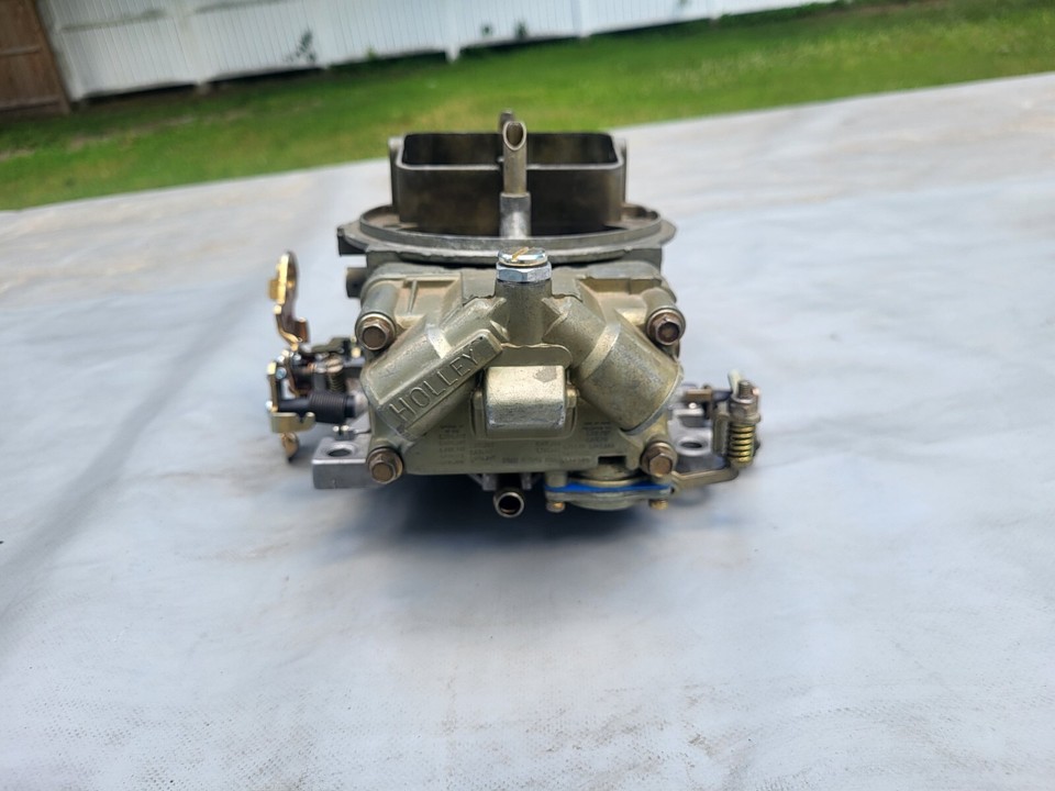 Holley 750 cfm Double Pumper Carburetor 9379 Carb Racing Annular