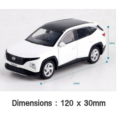 Hyundai Motor Car [Tucson NX4 2020] Mini Diecast 1:38 Miniature