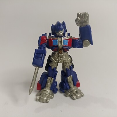 Transformers Robot Heroes_ Optimus Prime_ Hasbro 2007_ Minifigur_ 7 cm