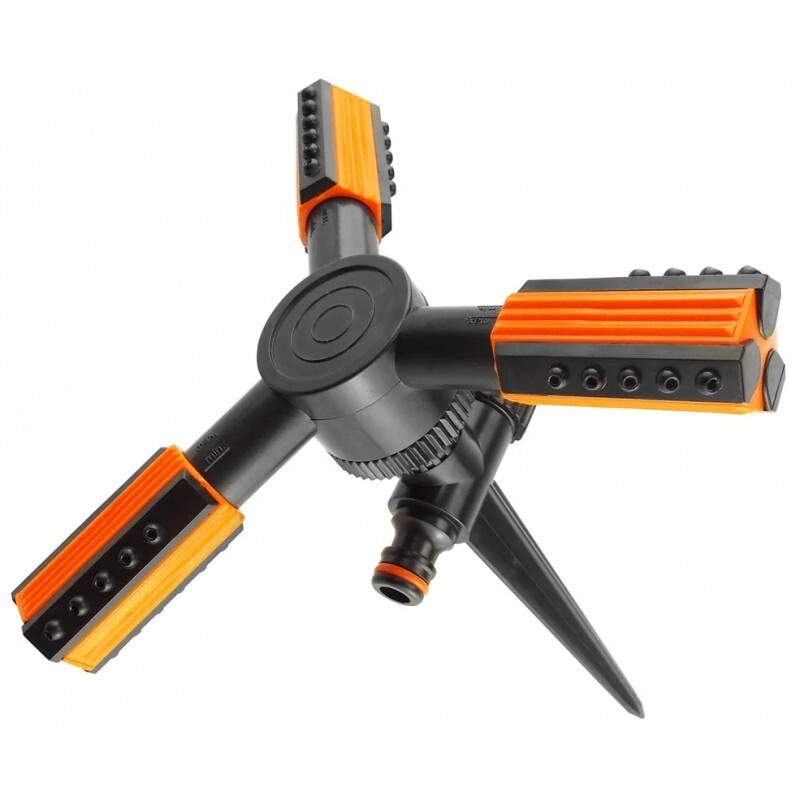 3 Arm Rotary Lawn Sprinkler on Spike ECO LINE Garden Tool Fast Dispatch