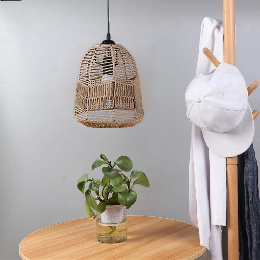 Wicker bedroom sales ceiling light