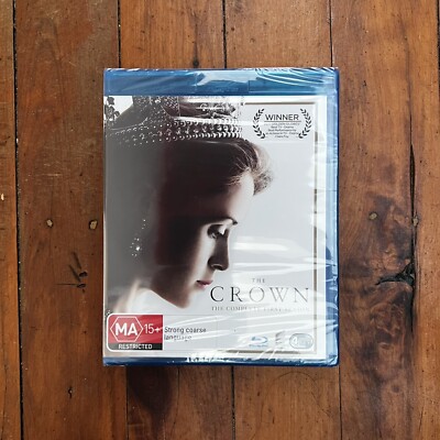 THE CROWN Complete First Season Brand New Sealed Blu-Ray 4 Disc