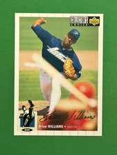 1994 Upper Deck Collector's Choice #594 Brian Williams Silver Signature Parallel