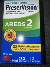 PreserVision AREDS 2 Vitamin Softgel - 130 Pills