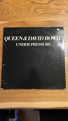QUEEN & DAVID BOWIE Under Pressure 12'' Maxi Single Vinyl EMI 1981 Soul Brother