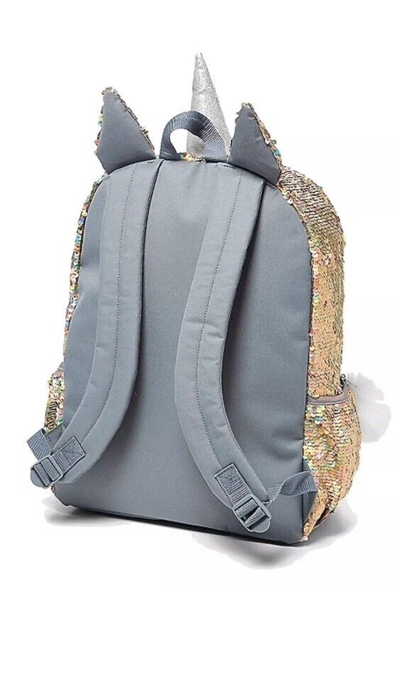 Justice Flip Gold Unicorn Backpack NWT eBay