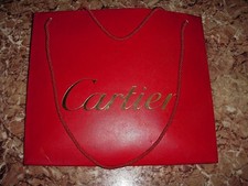 Sacchetto regalo Cartier dimensioni 13,50" x 11,75" x 6"