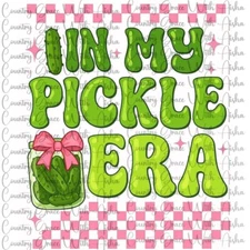 Sublimation Print Pickle Era Ready To Press Paper Ink Heat Transfer