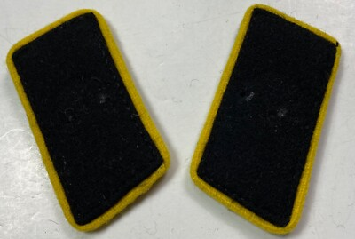 #ad WWII GERMAN PANZER ARMORED RECON COLLAR TABS $15.96