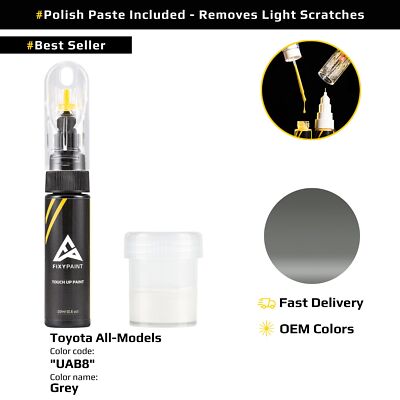 Touch up Paint for Toyota All Models Code: UAB8 Grey