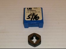 UNION BUTTERFIELD 1410241 5/16-18 HEXAGON RETHREADING BOLT DIE, 0024643, NIB
