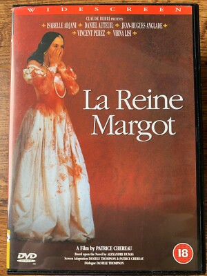 La Reine Margot Dvd French Queen Drama W Jean Hugues Anglade Isabelle Adjani Ebay