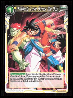Dragon Ball Super - Fatherly Love Saves the Day - BT6-104 Common Card CB-1-3-F-9