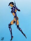 Aeon Flux Limited Edition Mtv Sericel Animation Art Cel 14"x 11" Limited Edition