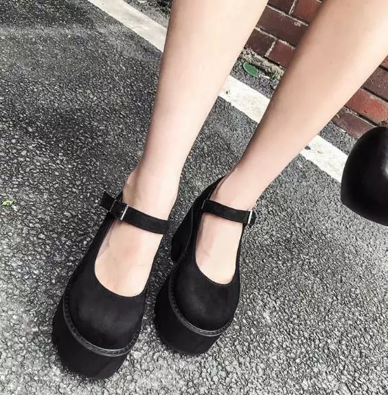 Gothic mary jane shoes sale