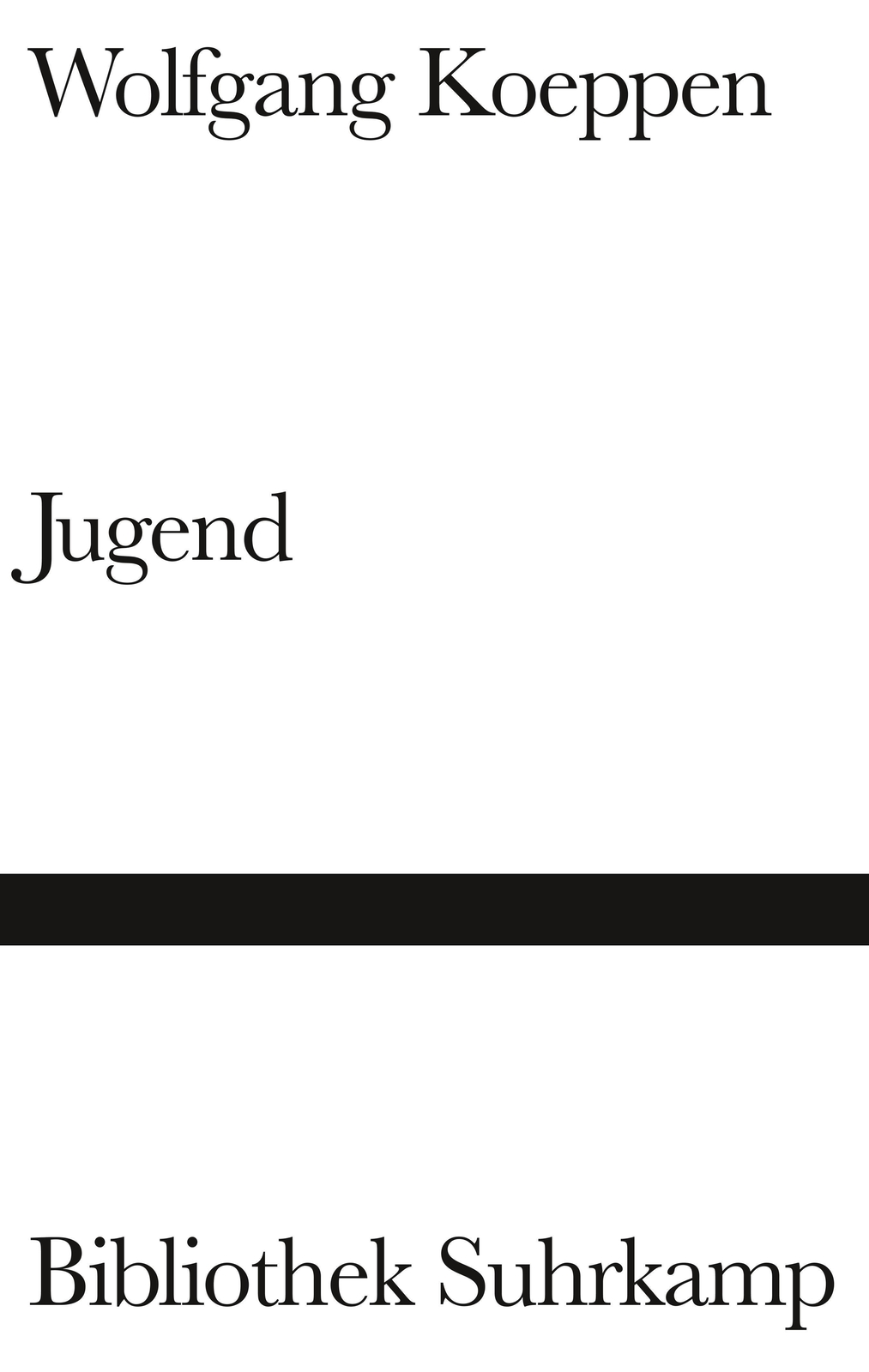 Thumbnail - Jugend Wolfgang Koeppen Buch Bibliothek Suhrkamp 145 S. Deutsch 1976