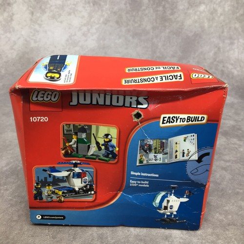 LEGO Juniors Police Helicopter Chase 10720 Box Damaged- Hole in box-Unopened - Picture 2 of 10
