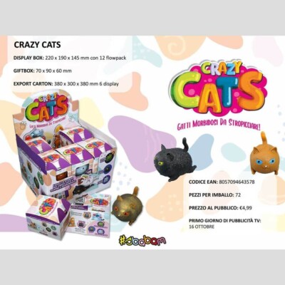 Crazy Cats - (12 Stk.)