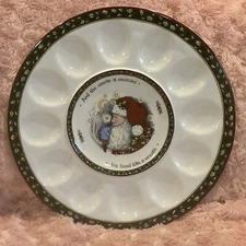 Portmeirion Studios A Christmas Story 12” Deviled Egg Plate 