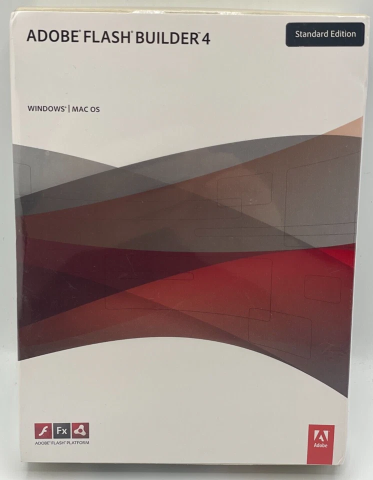 ADOBE FLASH BUILDER 4 Software MAC OS & WINDOWS Full Retail Factory Sealed - Image 2 of 4