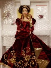 holiday ball porcelain barbie doll 1997