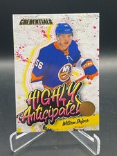 William Dufour 2023-24 UD Credentials Highly Anticipated #HA-18  Islanders