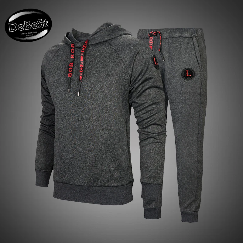 Ropa Deportiva para Hombre Pantalones Deportivos y Sueter con Capucha Sportswear