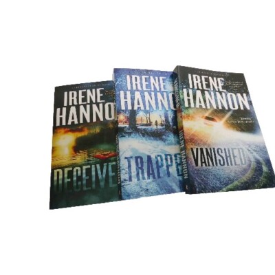 Private Justice #1-3 by Irene Hannon TPB Vanished Trapped Deceived