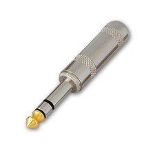 speaker guitar cable JACK 1/4 TRS heavy duty male audio connector plug