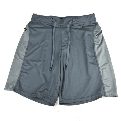 Hylete Shorts Mens Medium Above Knee Gym Training Zip Pocket Performance