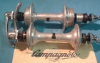 Campagnolo Nuovo/Super Record Q/R Road Hubs 32H- 100/126MM- 5-7-Spd-Italian -GC+