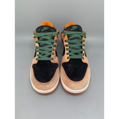 Nike Dunk Low Ceramic Black Orange Green Dunks DA1469-001 Men\'s Sz 12 Dunk Low  main image 4
