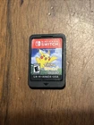 Pokemon Let's Go Pikachu! Nintendo Switch Authentic Tested And Working Cartridge