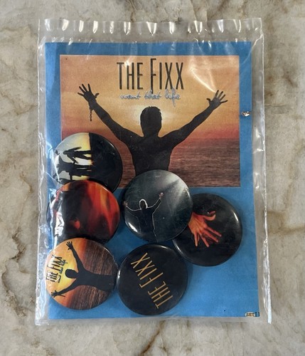 The Fix 80's Vintage Buttons/ 80's Fashion Clothing