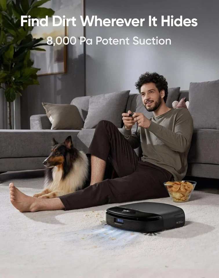 eufy RoboVac Omni S1 Pro 一体式工作站,包括官方配件套件 — 第 3/4 张图片