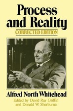 Process and Reality by Alfred North Whitehead - 9780029345702