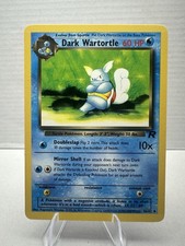 2000 Pokemon Card Team Rocket DARK WARTORTLE 46 / 82