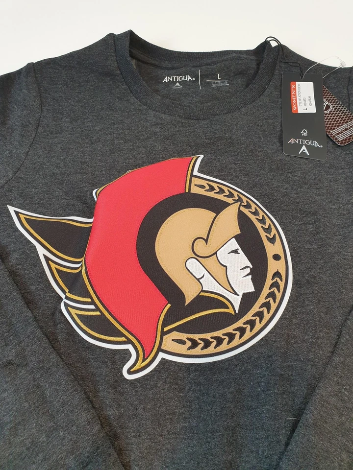 Ottawa Senators Sweater Womens Large NHL Hockey Pullover Crewneck Sweatshirt - Image 2 of 4