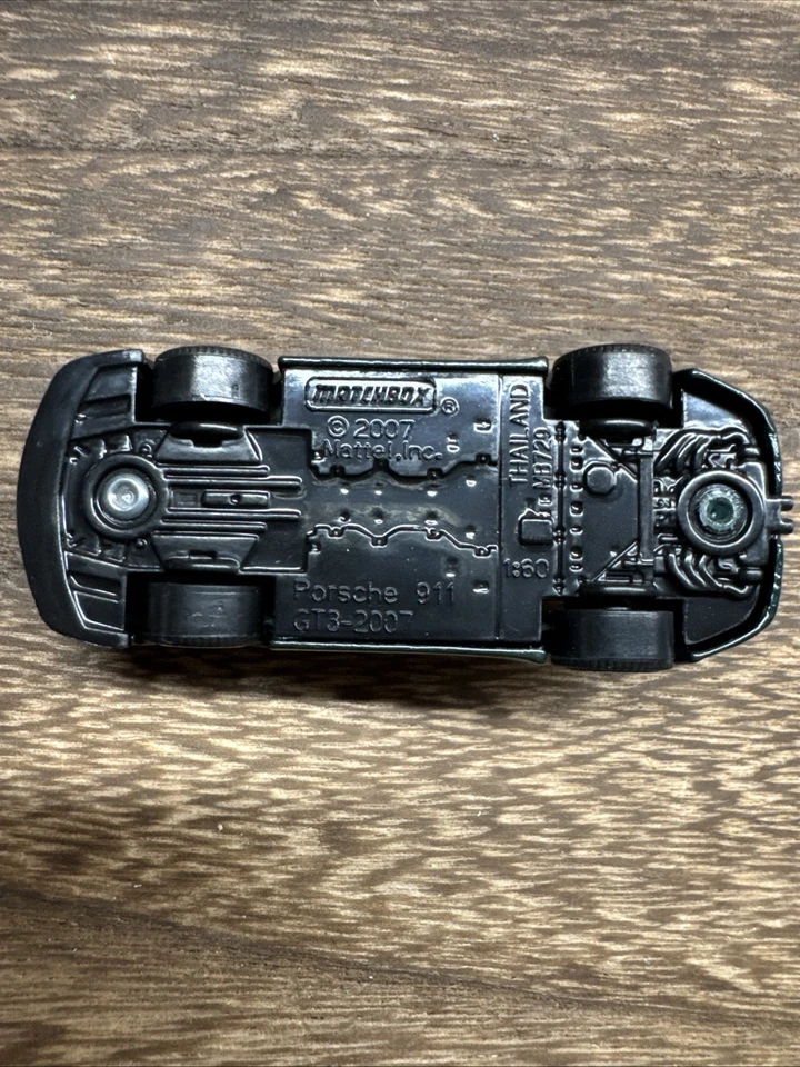 Matchbox MBX 2007 Porsche 911 GT3 - Coches deportivos - verde suelto Foto 4 de 4