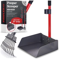 Durable Dog Poop Scooper - Heavy Duty Metal Construction